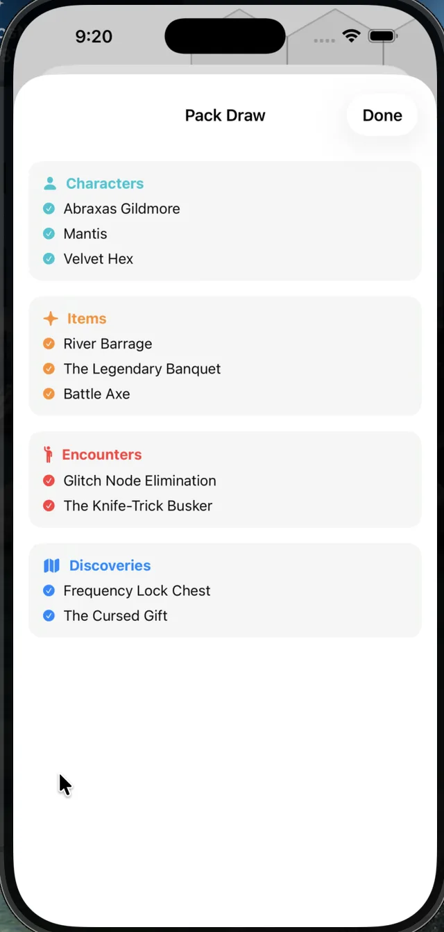 Draw and collect from thousands of cards